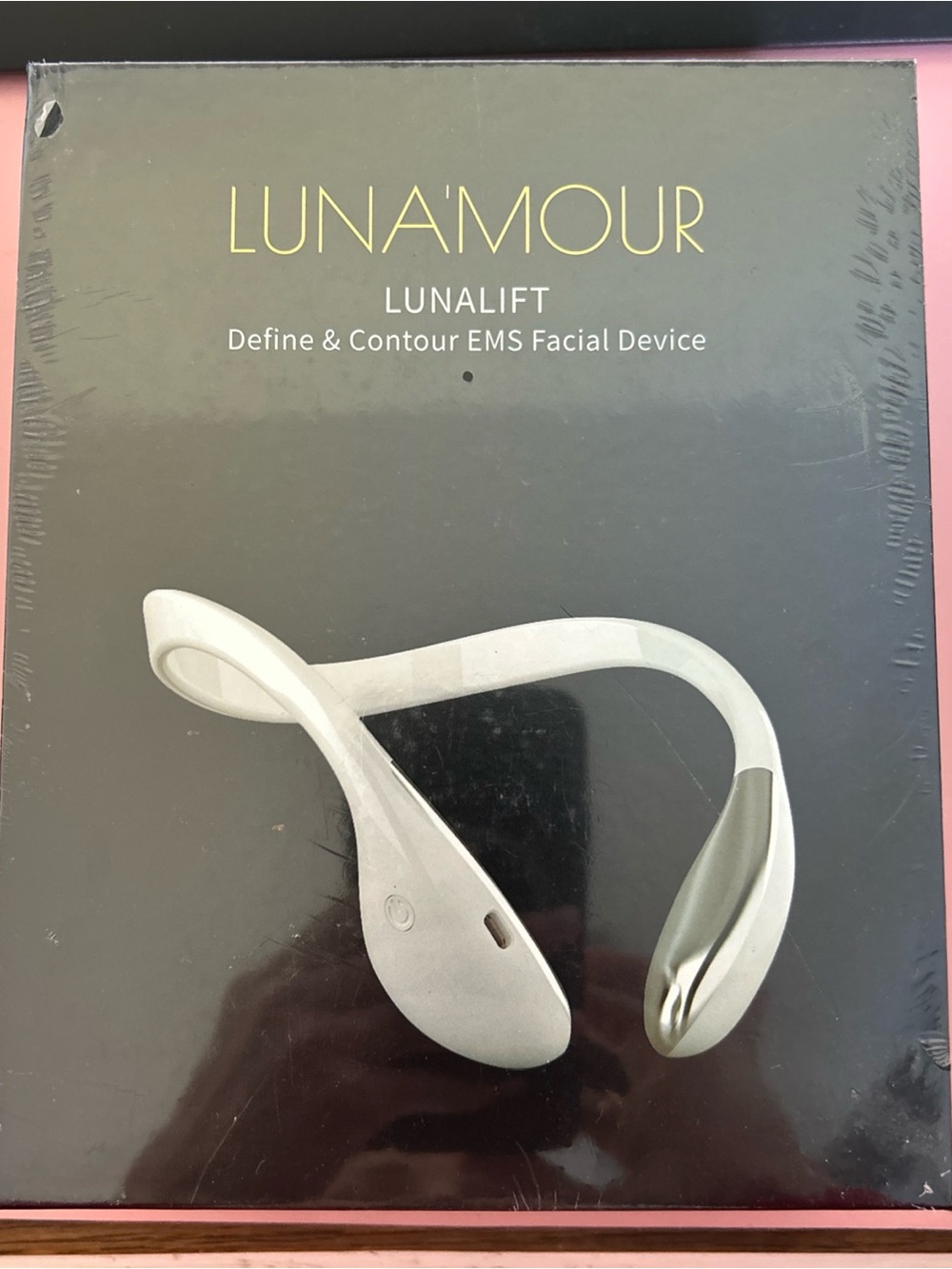 LUNALIFT Define & Contour EMS Facial Device - White